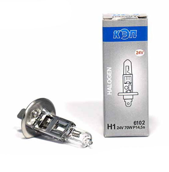 24V-70W(H1) автолампы галоген.Р14.5s 