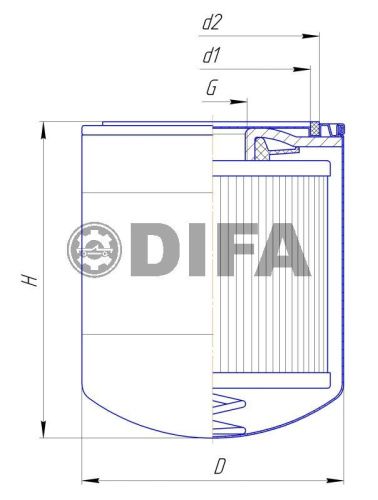 DIFA 5146 аналог 037-1012005-10