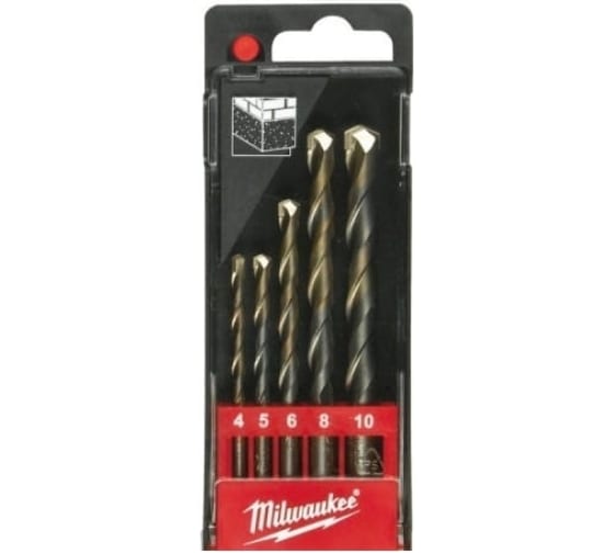 Набор сверл по бетону 8 шт Milwaukee 4932480158