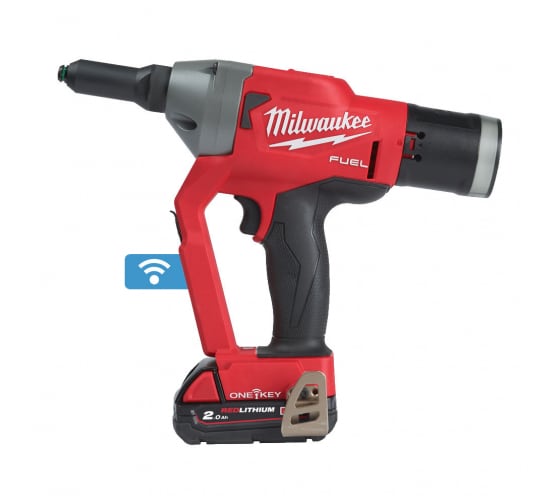 Заклёпочник аккумуляторный M18 ONEFPRT-202X, Milwaukee 4933478602
