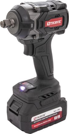 Гайковерт ударный аккумуляторный бесщёточный 1/2"DR, 21В,  890 Нм, Thorvik BBIW12890