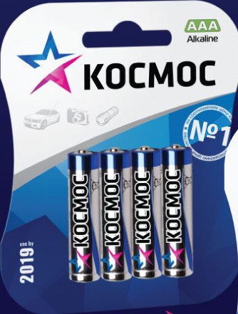 Батарейка LR 3 Космос 4xBL Classic