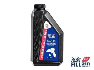 Масло лубрикаторное для пневматического инструмента Pro Series, 500 мл, FILL Inn FLP316