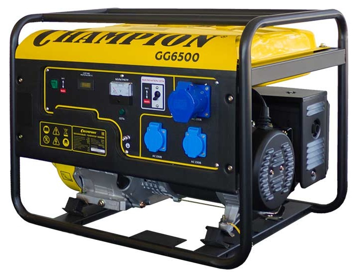 Генератор CHAMPION GG6500E (5.0\5,5кВт)