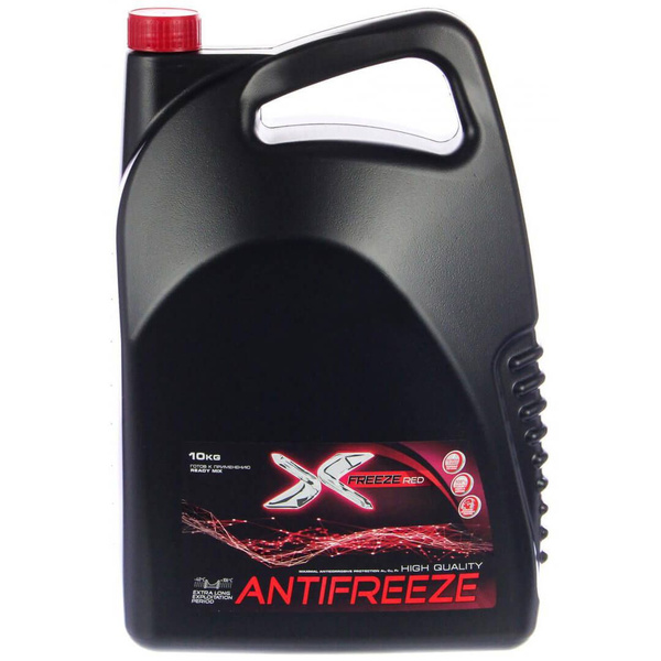 Антифриз X-Freeze Red (-40) красный G12 10кг(Тосол-Синтез)
