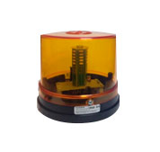 Маяк МИ 04 48LED жел.(стробоскоп), 9-35 В, h-145мм , d-156мм Маяк светодиодный импульсный