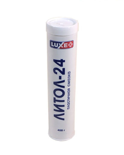 Смазка Литол-24 LUXOIL 400 гр. под пистолет (уп.15шт)