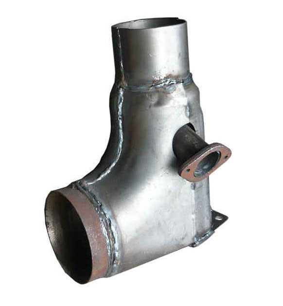 Труба СМД-60 выхлопная (пр-во Украина) 72-07002.00(сапог)<2>
