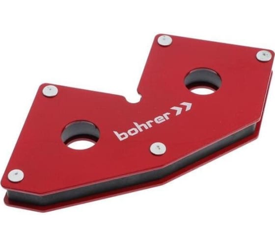 Уголок магнитный для сварки Bohrer W3 60°\90°\135°\165° 30LBS (до 13,5 кг удержание) (блистер)