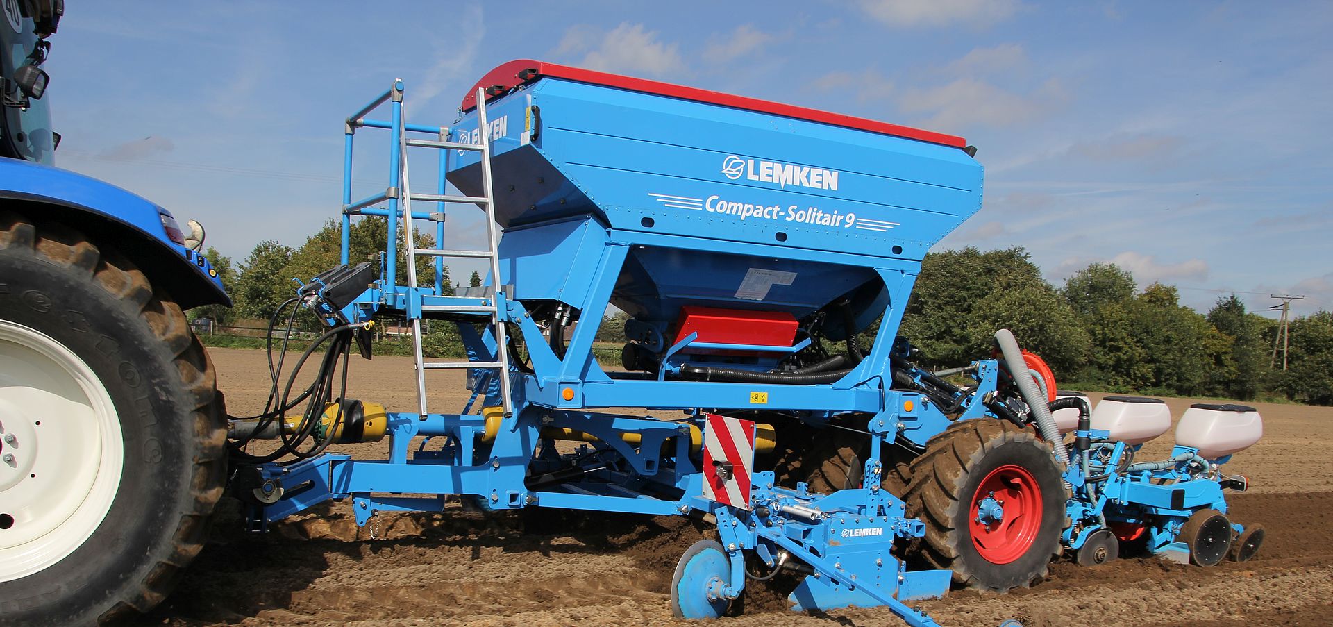 Пневматическая почвообрабатывающая комбинация LEMKEN COMPACT-SOLITAIR 9 Z И KK