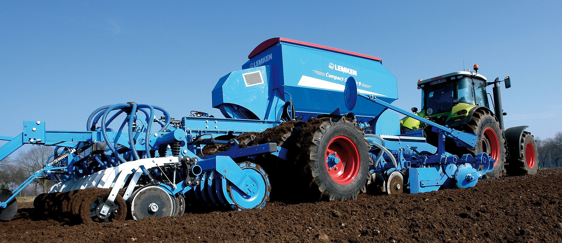 Пневматическая почвообрабатывающая комбинация LEMKEN COMPACT-SOLITAIR 9 HD